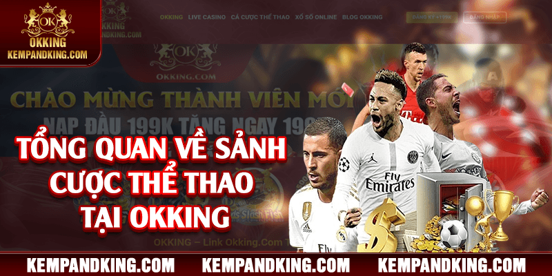 tong quan ve the thao tai okking Tổng quan về sảnh cược thể thao tại OKKING